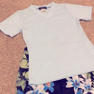 Rachel Rachel light blue top